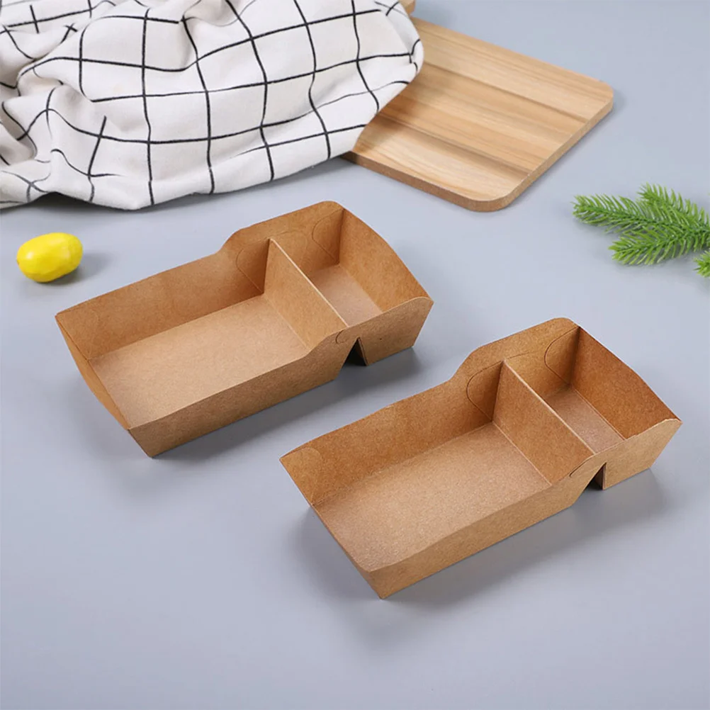 

40pcs Snack Boxes for Party Paper Food Boxes Disposable Folding Design Candy Holders Fried Snacks Wraps Containers Take Out
