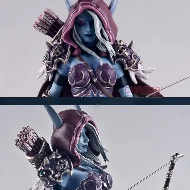 

Sylvanas Windrunner World Of Warcraft Action Figures The Queen of the Undead Handmade Model Collection Ornaments Kid Gifts Toys