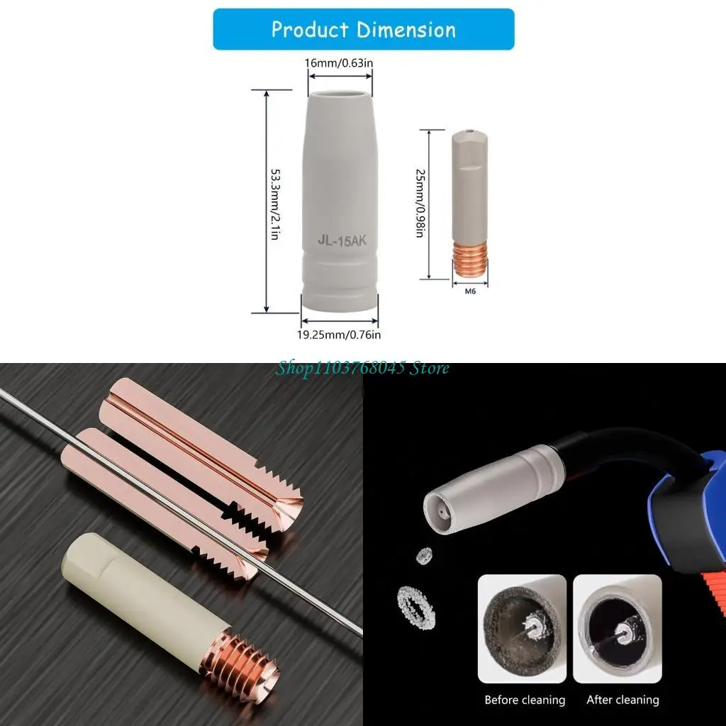 

R53F 3pcs 15AK Efficient Conductivity Welding Fittings With Excellent Durability For Various Industrial And Home Applications