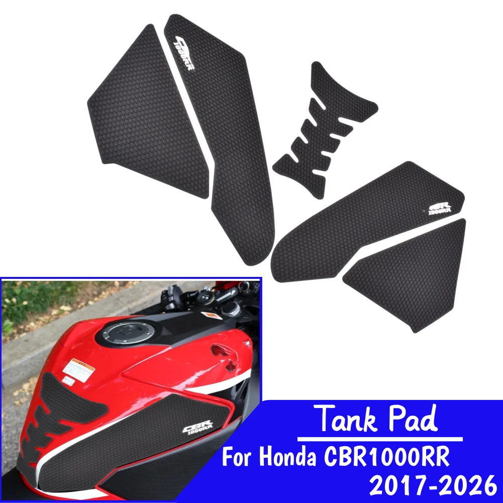CBR1000RR Tank Pad Stickers Gas Protector For Honda CBR 1000RR 2017-2026 2025 Motorcycle Kit Knee Protection Sticker Decals