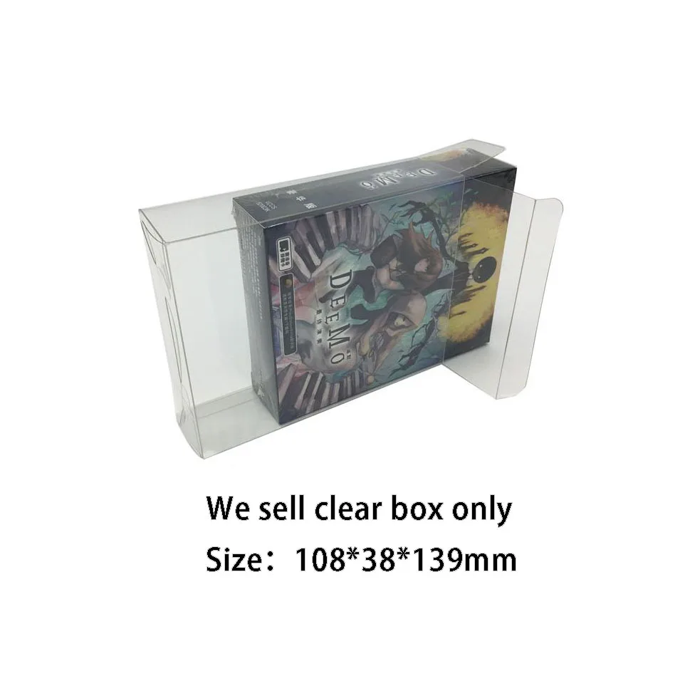 Transparent PET protective cover For PSV For PS VITA Deemo game limited version storage display box Collection case