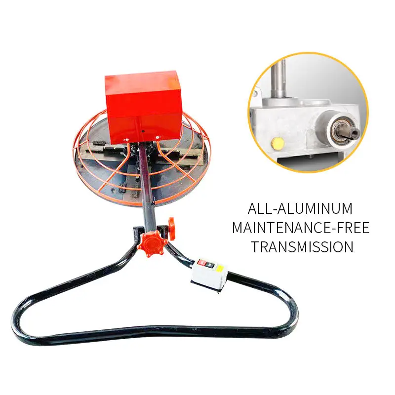 MechPro Construction Works Ride on Electric Motor Power Trowel Machine 4KW Concrete Finishing