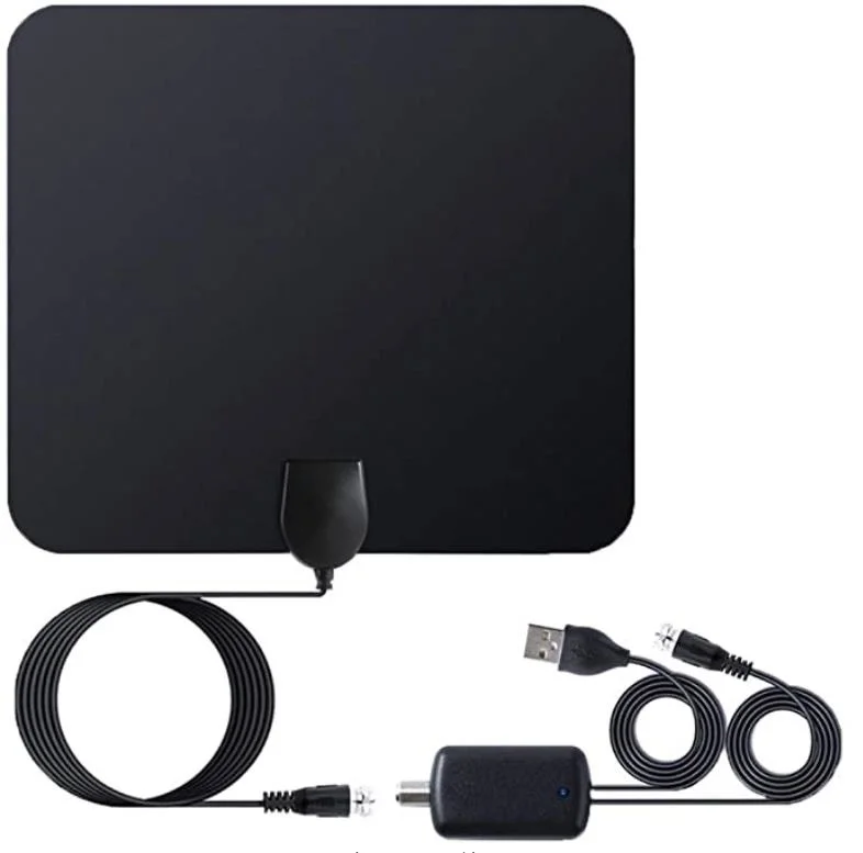 

Indoor digital tv antenna 30dbi gain hdtv dvb t2 dvb-t2 with f male antena tv