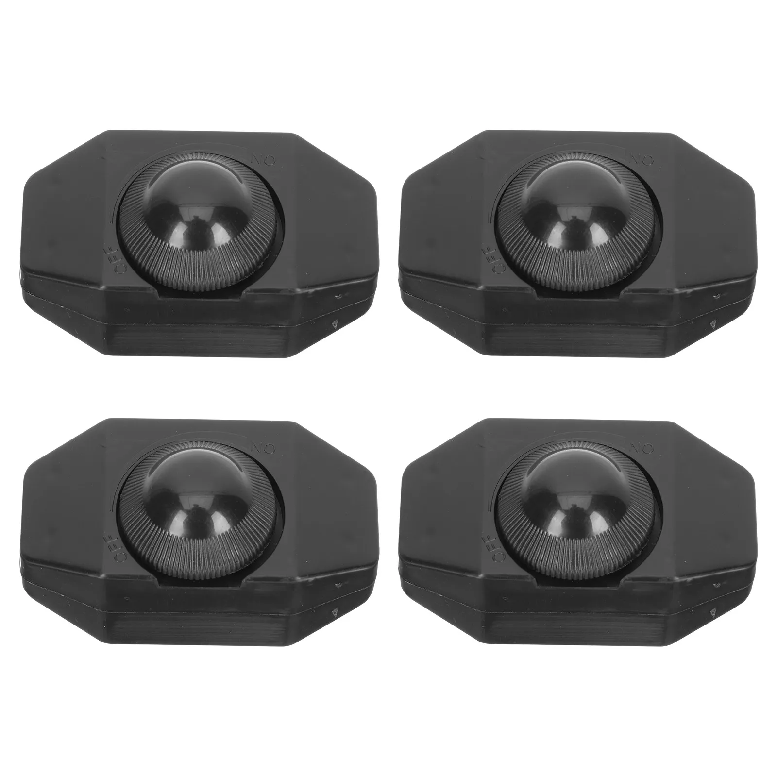 

4 шт. переключателей диммеров для настольных ламп, регулируемые запасные части для управления освещением, аксессуары для настольных ламп с регулируемой яркостью