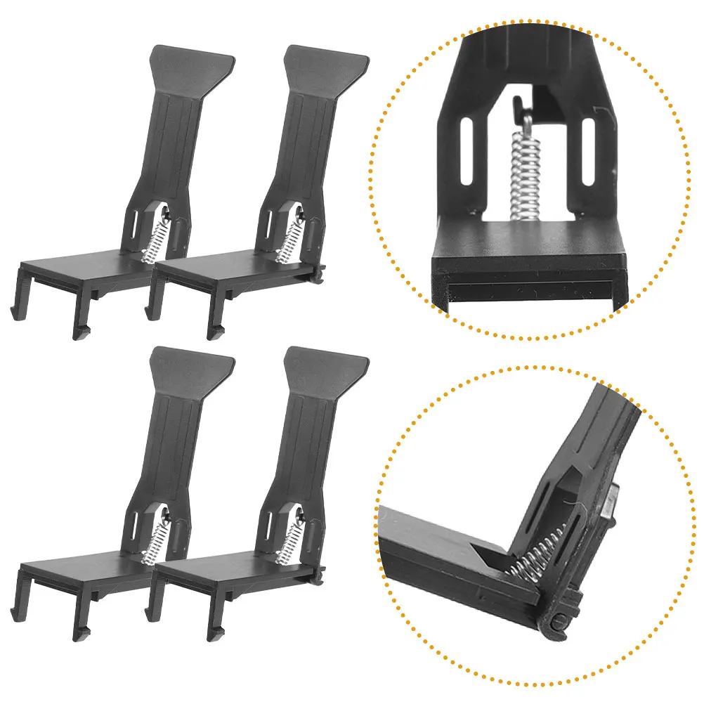 

12 Pcs Money Clip Cashier Box Register Drawer Clips Holder Tray Insert Black Accessories
