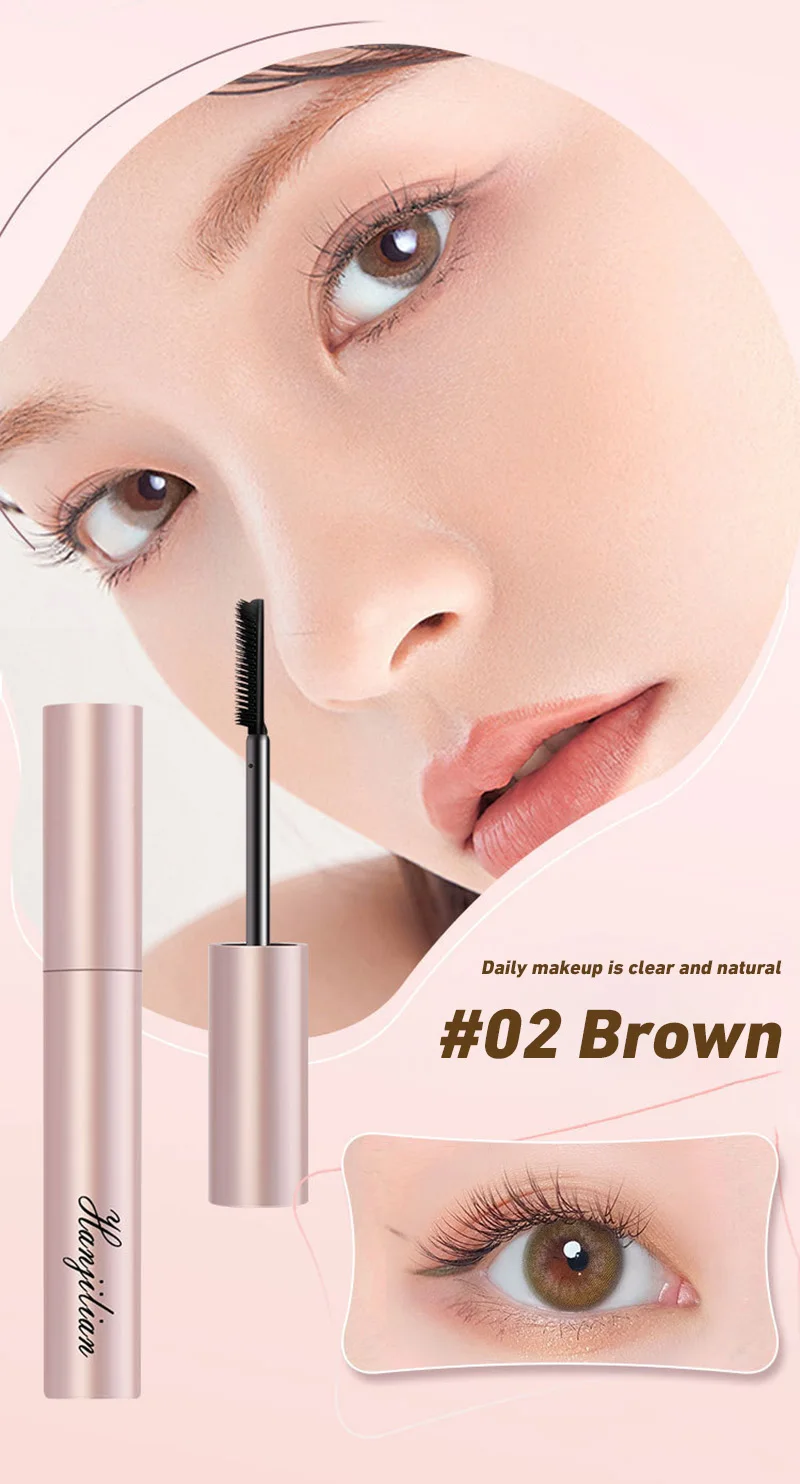 Waterproof Eyelashes Lengthening Mascara Thick Thin Long Lasting Curling Silky Lash Eyelashes Extension Mascara Cream Eye Makeup