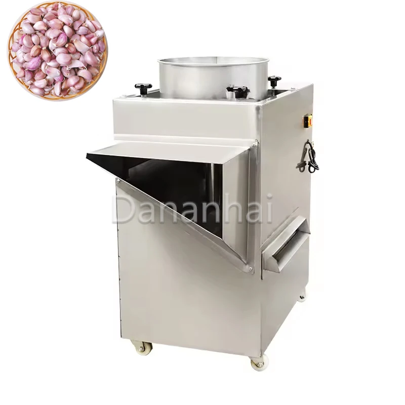 Large Household Garlic Clover Machine, Stainless Steel Household Appliance, Dry Skin Garlic Granulator