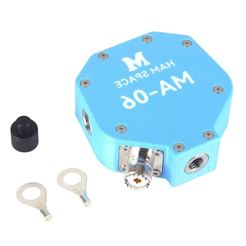 Super Deal -MA-06 SW Antenna Base 100W SSB Positive V+ Horizontal Shortwave Telescopic Antenna Mount Built-In 1:1 Balun