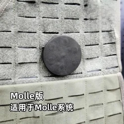 Portaherramientas magnético táctico con clip MOLLE para acampada