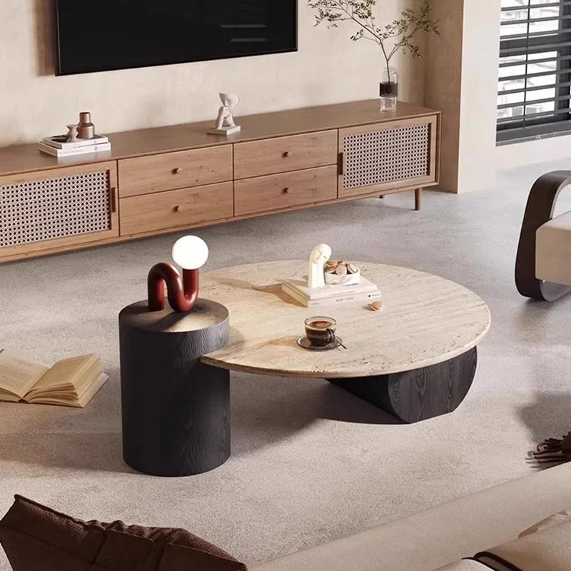 

Премиальный эстетический элегантный дизайн Приставной столик Простой пространство Современный скандинавский журнальный столик