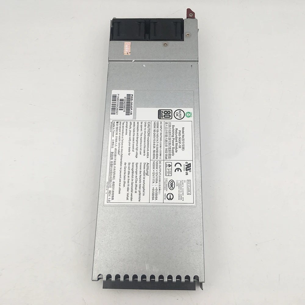 Imagem -03 - Fonte de Alimentação Supermicro Servidor Servidor Sc748 1400w Pws1k43f-1r