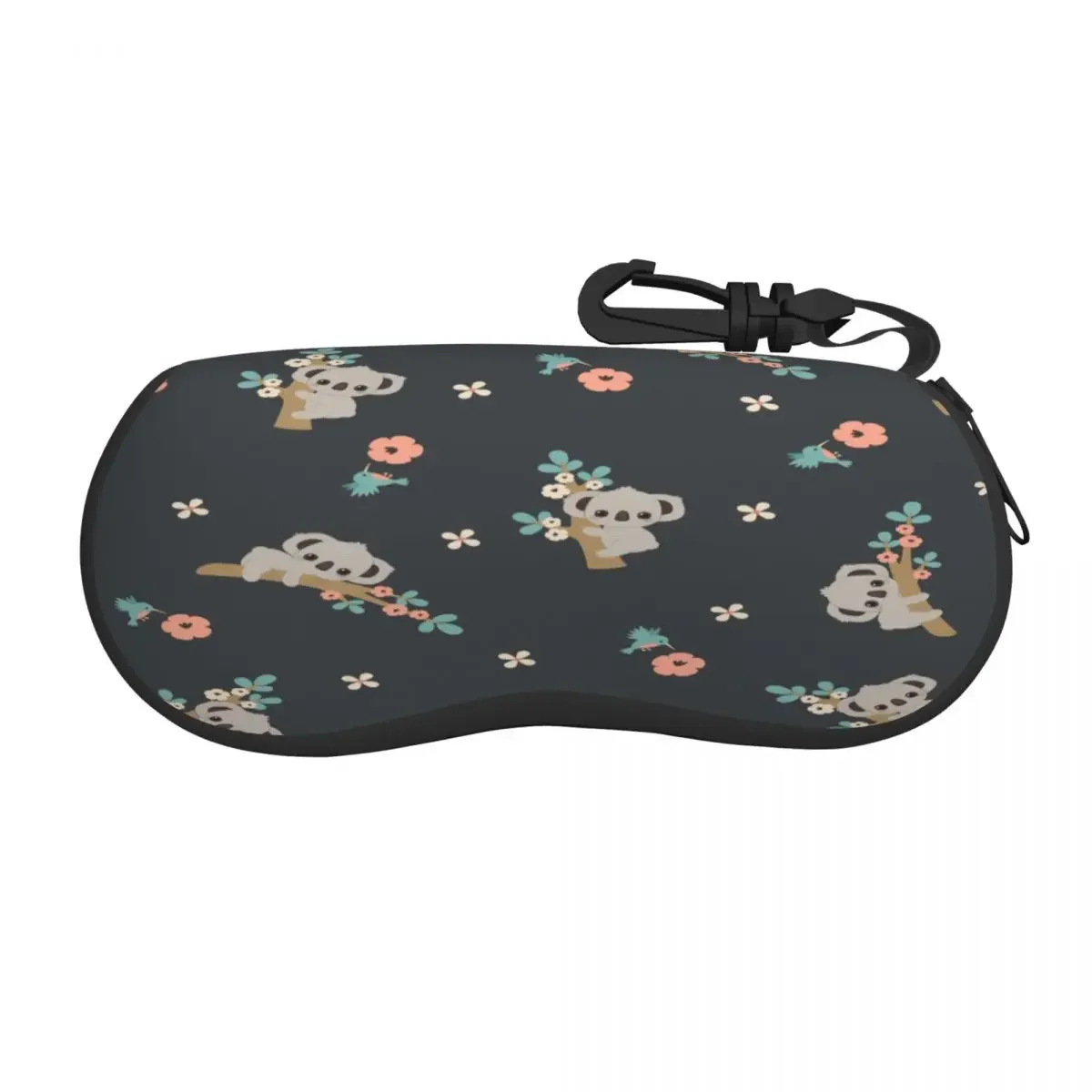 Glasses Bag Protective Case Cute Cartoon Koala Floral Pattern Women Men Sunglasses Case Box Reading Eyeglasses Box Accessories