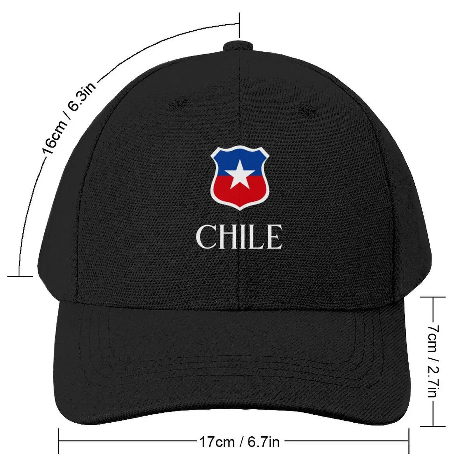 Chile Baseball Cap Beach dad hat Women's Beach Outlet Men's