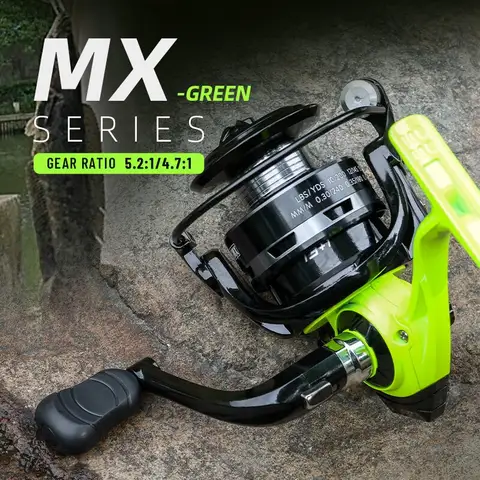 Fishmx 낚시 릴 풀 메탈 스풀 그립 소금물 담수 모든 어종 낚시 라인 회전 릴에 적합