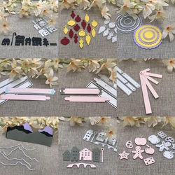 New Christmas series Metal Cutting Dies Stencils Die Cut for DIY Scrapbooking Album Paper Card Embossing