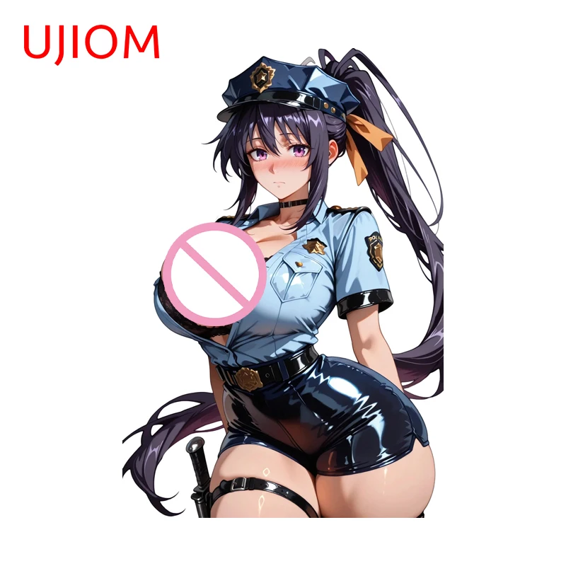 UJIOM Police Akeno Himejima Wall Sticker Seductive High Quality Decal Unique Attractive Sofa Wall Cupboard Decoration Chambre