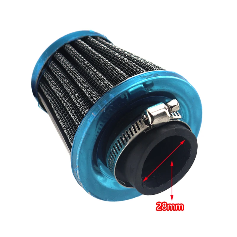 28mm 48mm 52mm 54mm 60mm Motorbike Air Filter Cleaner For 110cc 125cc 150cc 250cc 450cc Motorcycle ATV Dirt Bike Engine image 5