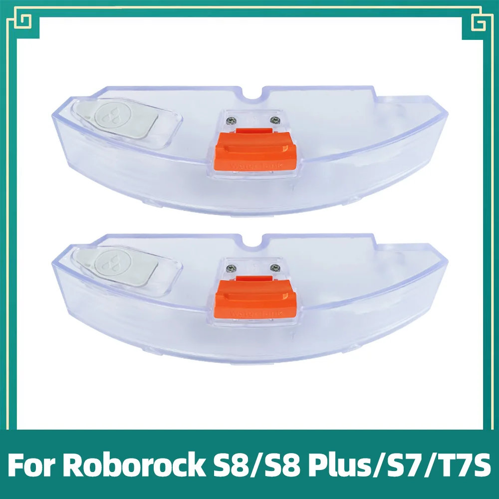 Suporte de esfregão de substituição e tanque de água compatível com Roborock S8/S7/T7S, peças de acessórios de vácuo robô