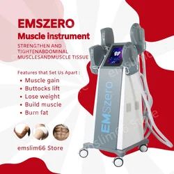 Máquina profesional EMSzero para esculpir NEO RF, pérdida de grasa, EMS, adelgazamiento corporal, tonificación de glúteos