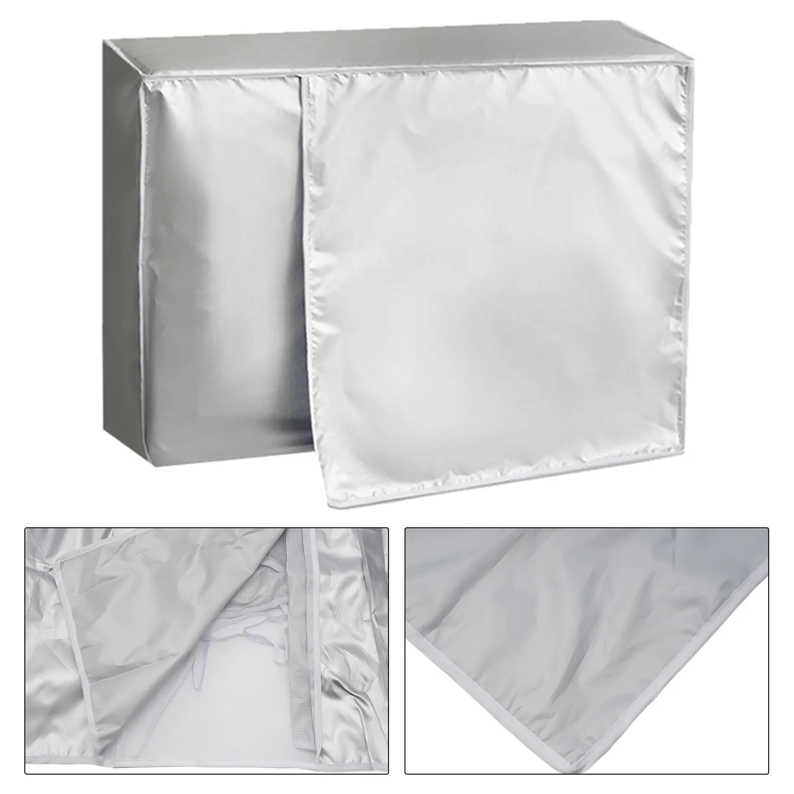 Oxford Cloth Air Conditioner Outdoor Cover with Waterproof Polyester Material and Sun Reflective Properties for Unit Protection