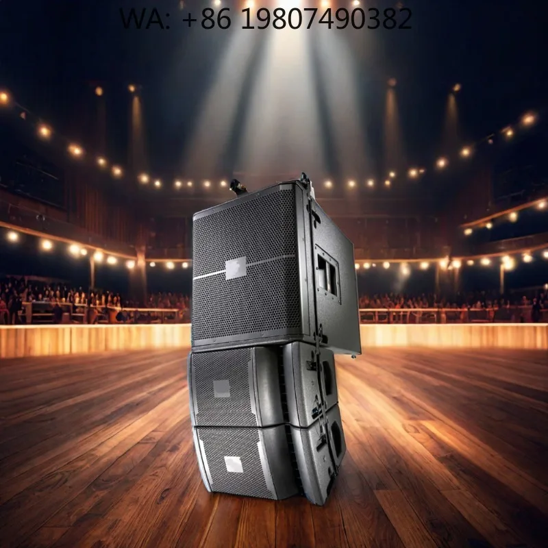 

8 Inch 2-Way Wood Line Array Loudspeaker Professional Audio System for Outdoor Concerts