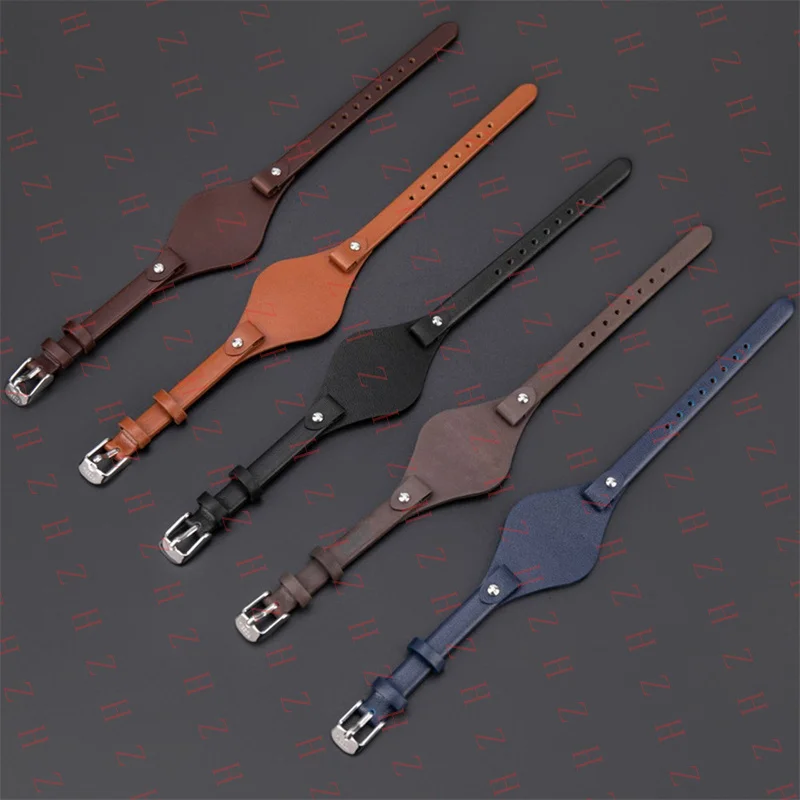 U+ 8mm Genuine Leather Watch Band Strap For Fossil Es3077 Es2830 Es3262 Es3060