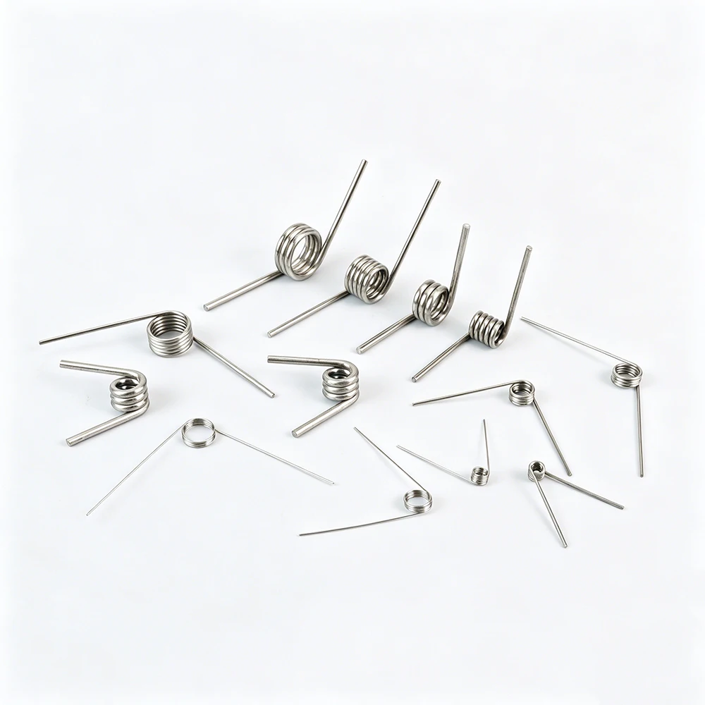 45 Stück V-förmige Haarnadel-Torsionsfedern, 0,5–2,5 mm Drahtdurchmesser, hochfeste Präzisionsfeder 45–120 ° Mechanische Ausrüstungs-Ersatzteile – Detail 3