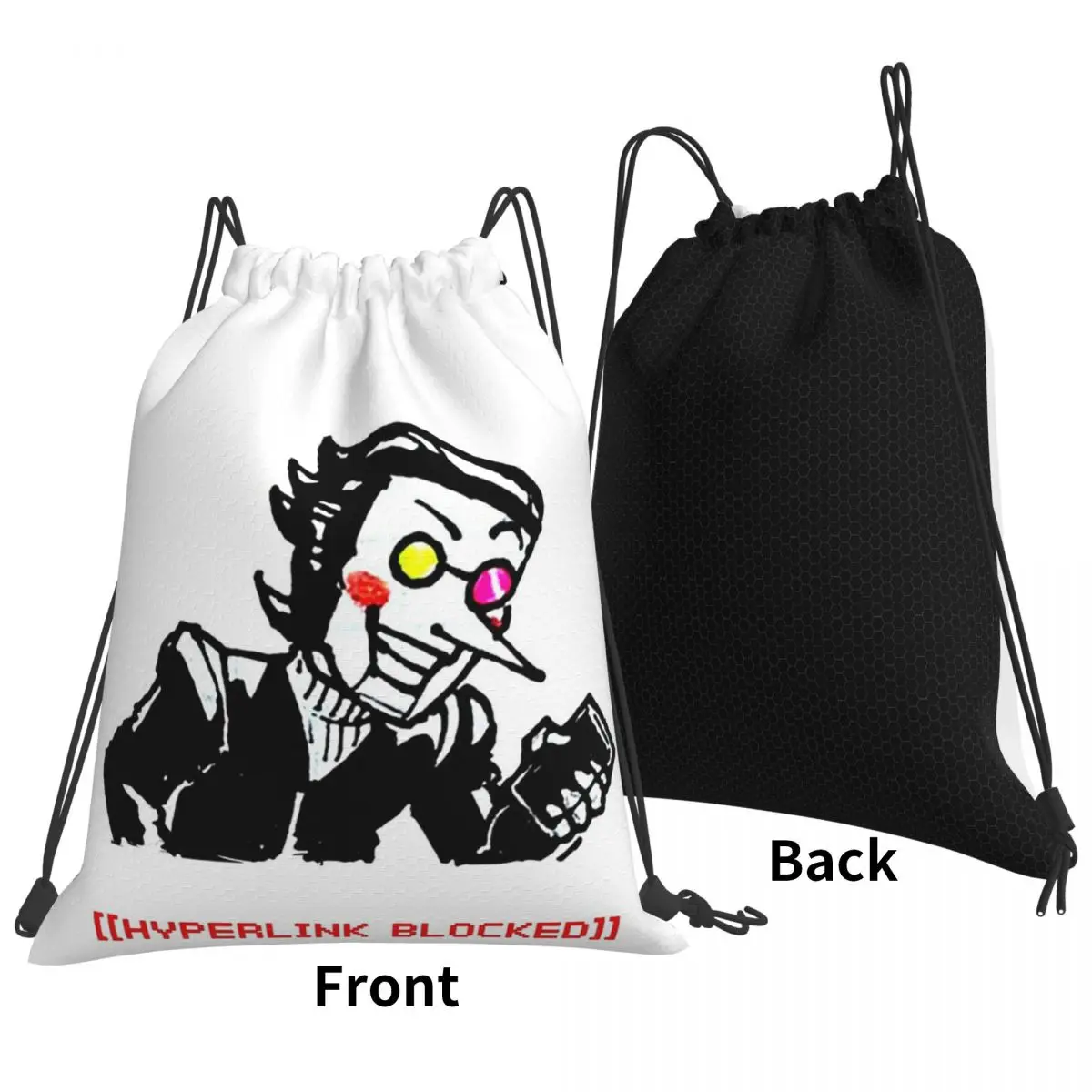 Deltarune Spamton It's Your Chance To Be A Big Shot Backpacks Multi-function Drawstring Bags Sports Bag Book Bags Travel School