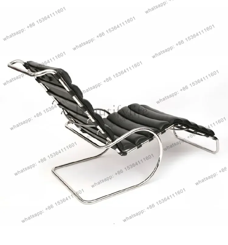 FG AAncient Pool Furniture: Antique Style, Modern Simplicity, Modern Stainless Steel Small Unit, Leather Armrest, Leisure Sofa C