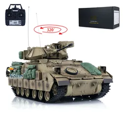 1/16 Tongde RC Battle Tank M2A2 Bradley Electric Infantry Fighting 360° Smoke Light Sound RTR Model Boys Toy RC Panzer TOUCAN