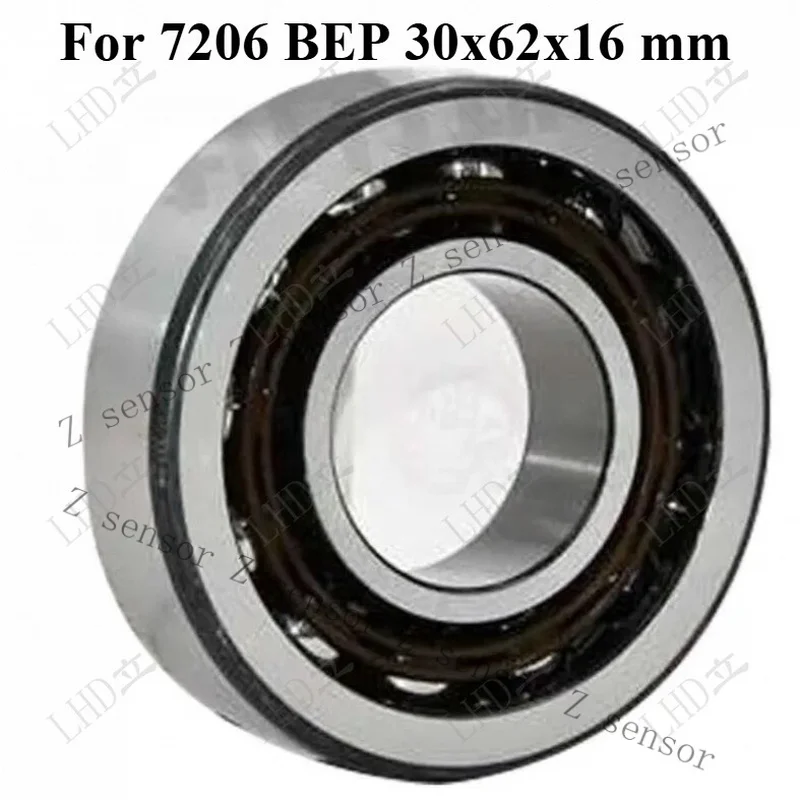 Z+ For 7206 BEP Angular Contact Ball Bearings, Single Row 30x62x16 mm/