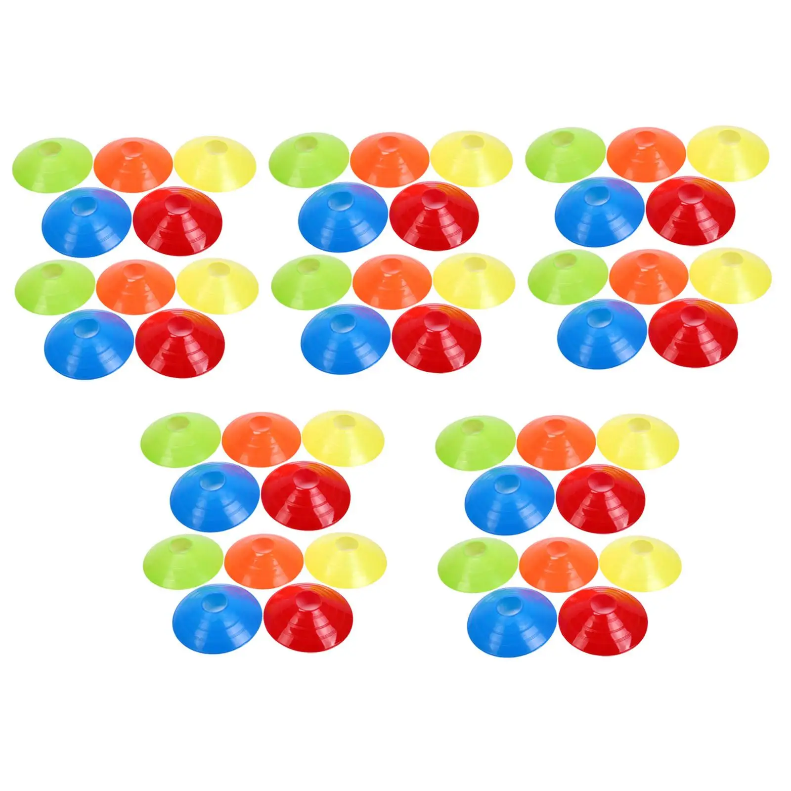 

Soccer Field Marker Cones Heavy Duty Multicolor Agility Equipment Essential Accessory for Training Games Practice