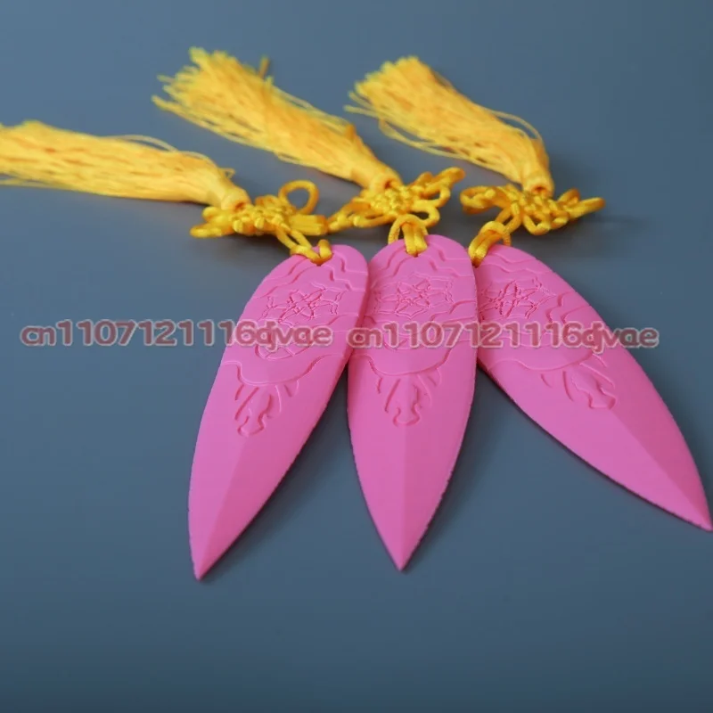 rumi Kpop Demon Hunters Zoey Pink Sword Darts Cosplay Weaponn Prop Stage Performance Accessory Custom Game Halloween 3Dpanter