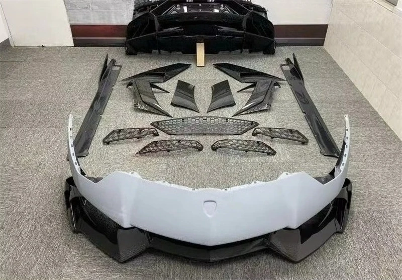 M Style BodyKit Carbon Fiber Customized Services Car Bumpers for Aventador LP700-4 LP720 LP750 Body Kits