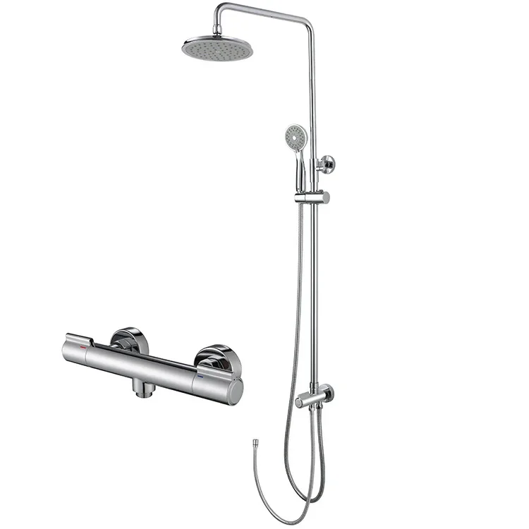 

Water Heater, Shower Set, All Copper, Lift Wall Mount, Household, Bathroom, Rain Shower, Booster