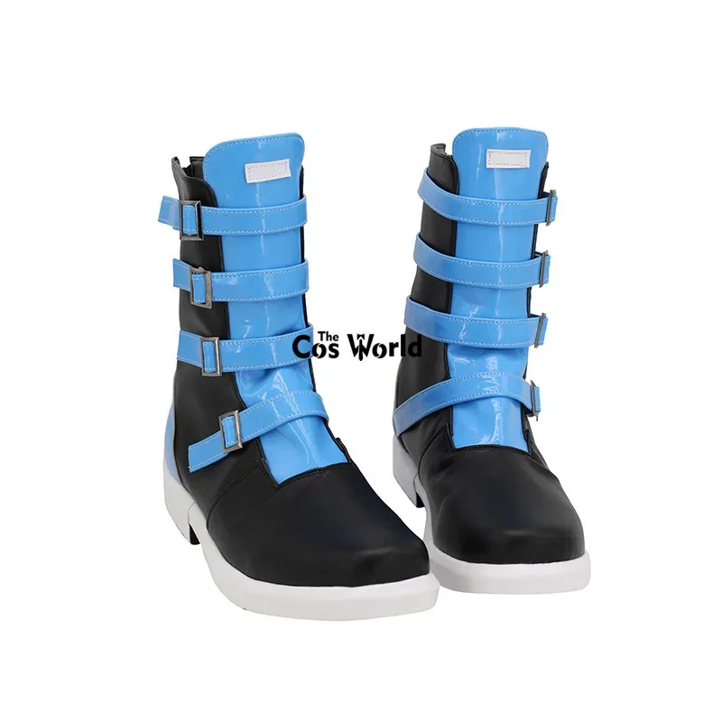 

qq681Twisted Wonderland Idia Shroud Games Customize Cosplay Flat Shoes Boots