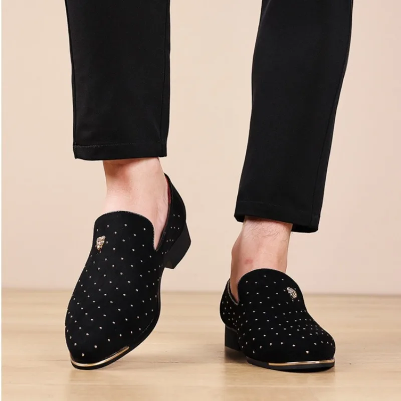 

Men Dress Shoes High Quality Business Men Shoes Fashion Casual Trendy Comfort Breathable Soft Sole Men Loafers Zapatos De Hombre