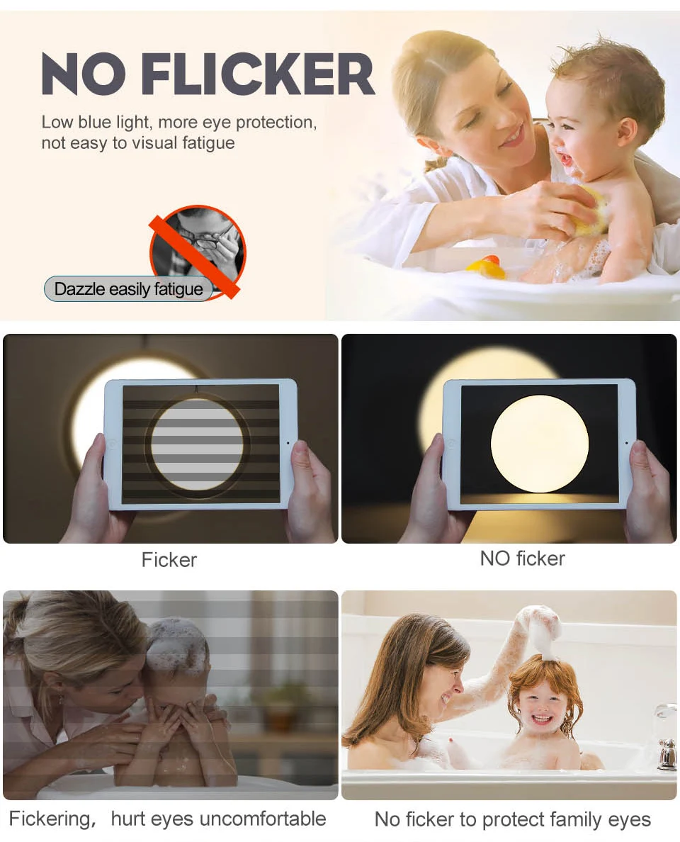 MARPOU No flicker lighting