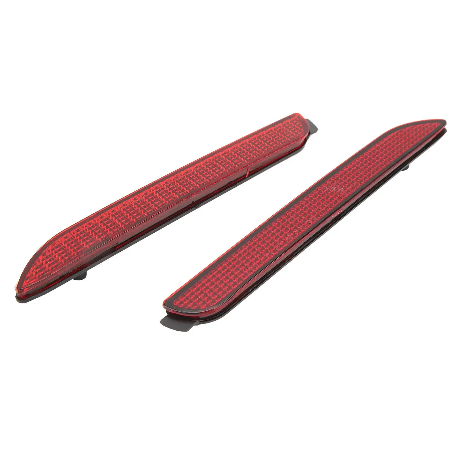 1 Pair Red Rear Bumper Reflectors 81910-48012 for toyota Venza Lexus RC350 GX470 - Stylish Mounting