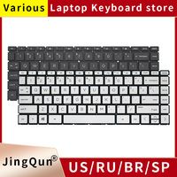 Original US Russian Laptop Keyboard With Backlight For HP Pavilion X360 14-CD 14-CE 14-CM 14-DA 14-DK 14-CK 14-CC TPN-Q207/w131