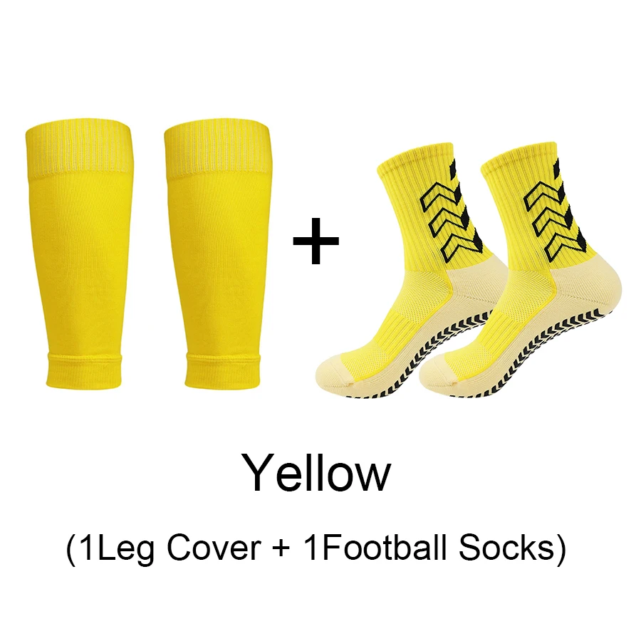 Anti-Slip of 1 Football Set Socks High Quality Soft Breathable Sports Running Cycling Hiking Soccer Socks Leg Cover