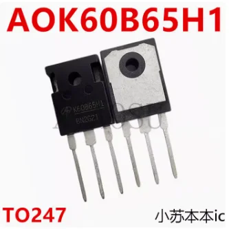 (2-5pcs)100% original New AOK60B65H1 K60B65H1 TO-247 650V 60A  Chipset