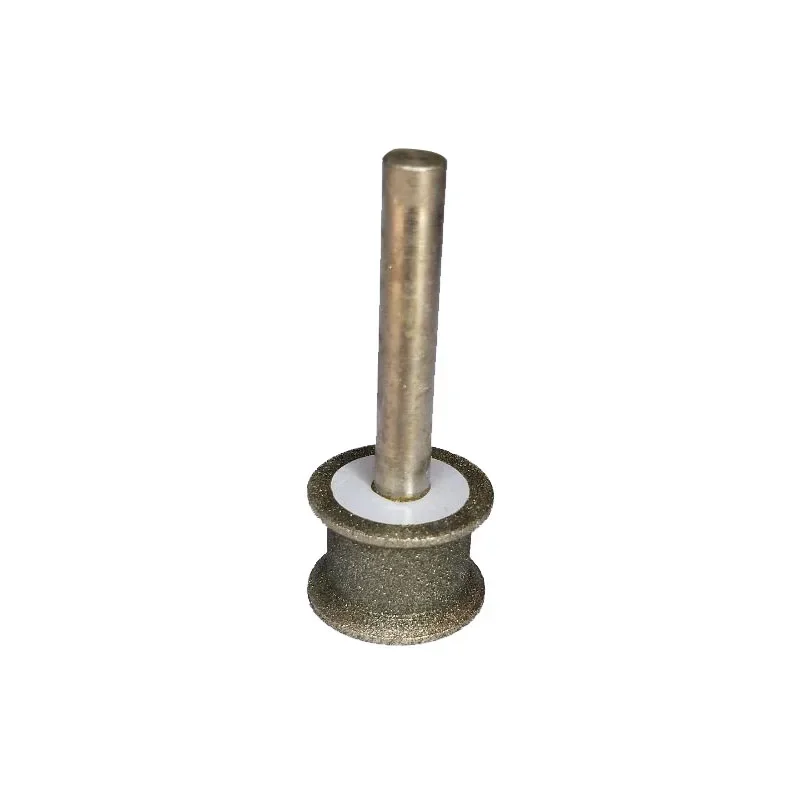 Glass edging tool beveled edge chamfering tool ring plate finger diamond grinding head gemstone jadeite pit wheel