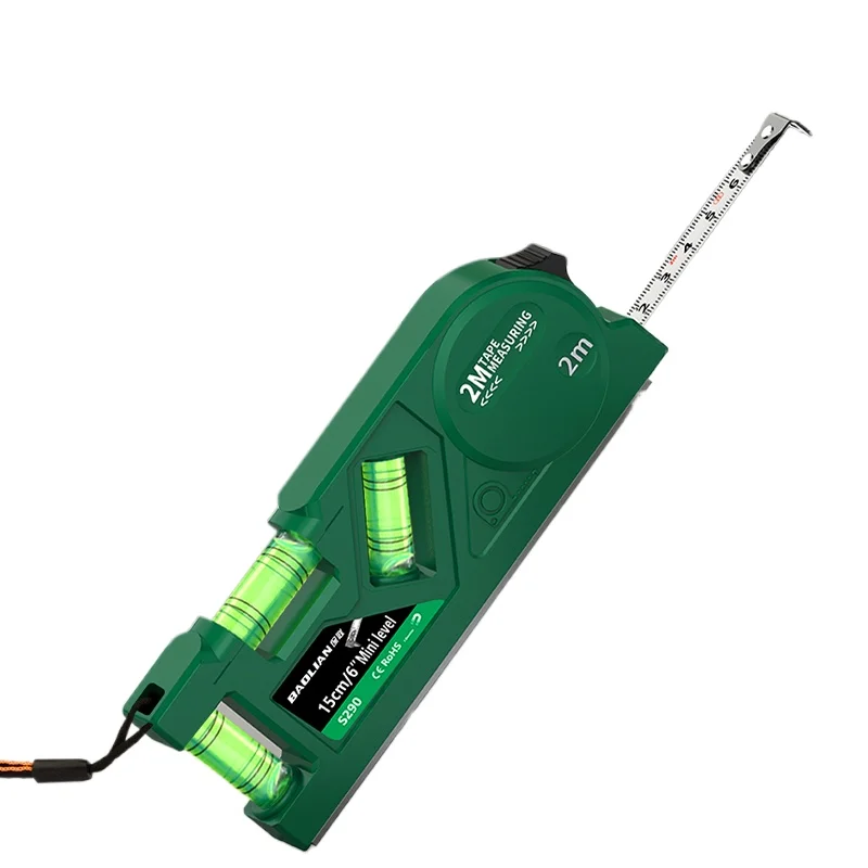 

precision strong magnetic level ruler New three-in-one with tape measure Three-level bubble woodworking measurement professional
