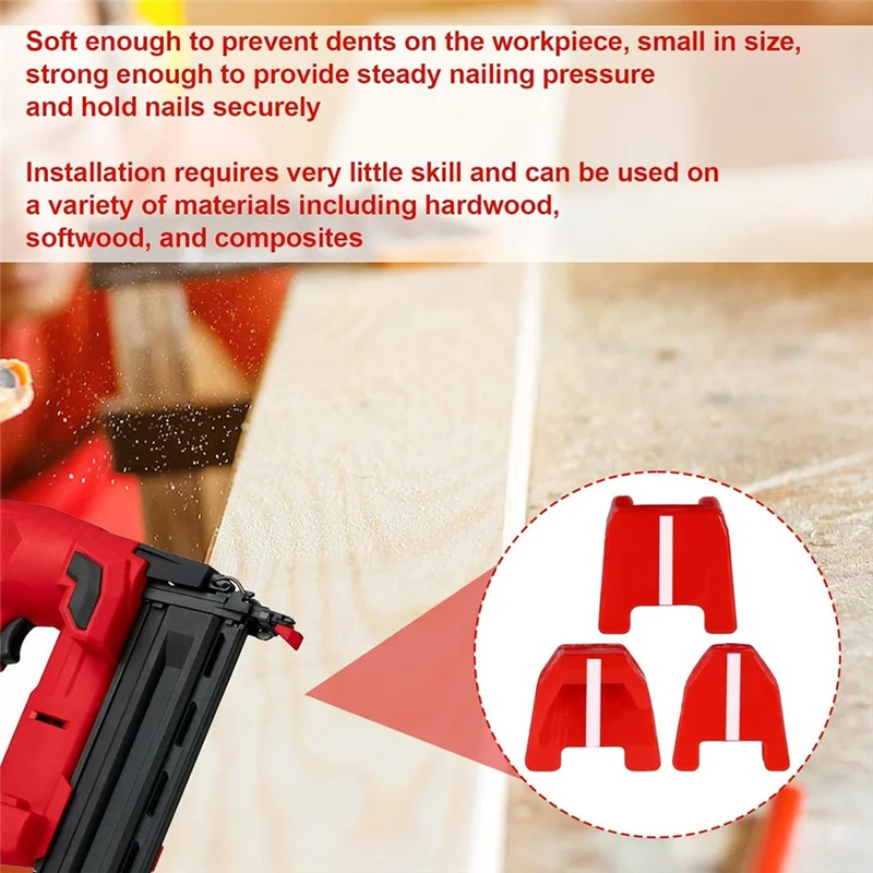 B97A-15Pcs 42-38-0017 No-Mar Pads No-Mar Tip Kit Accessories Compatible With 2746-20 18Ga Framing Roofing Nailer