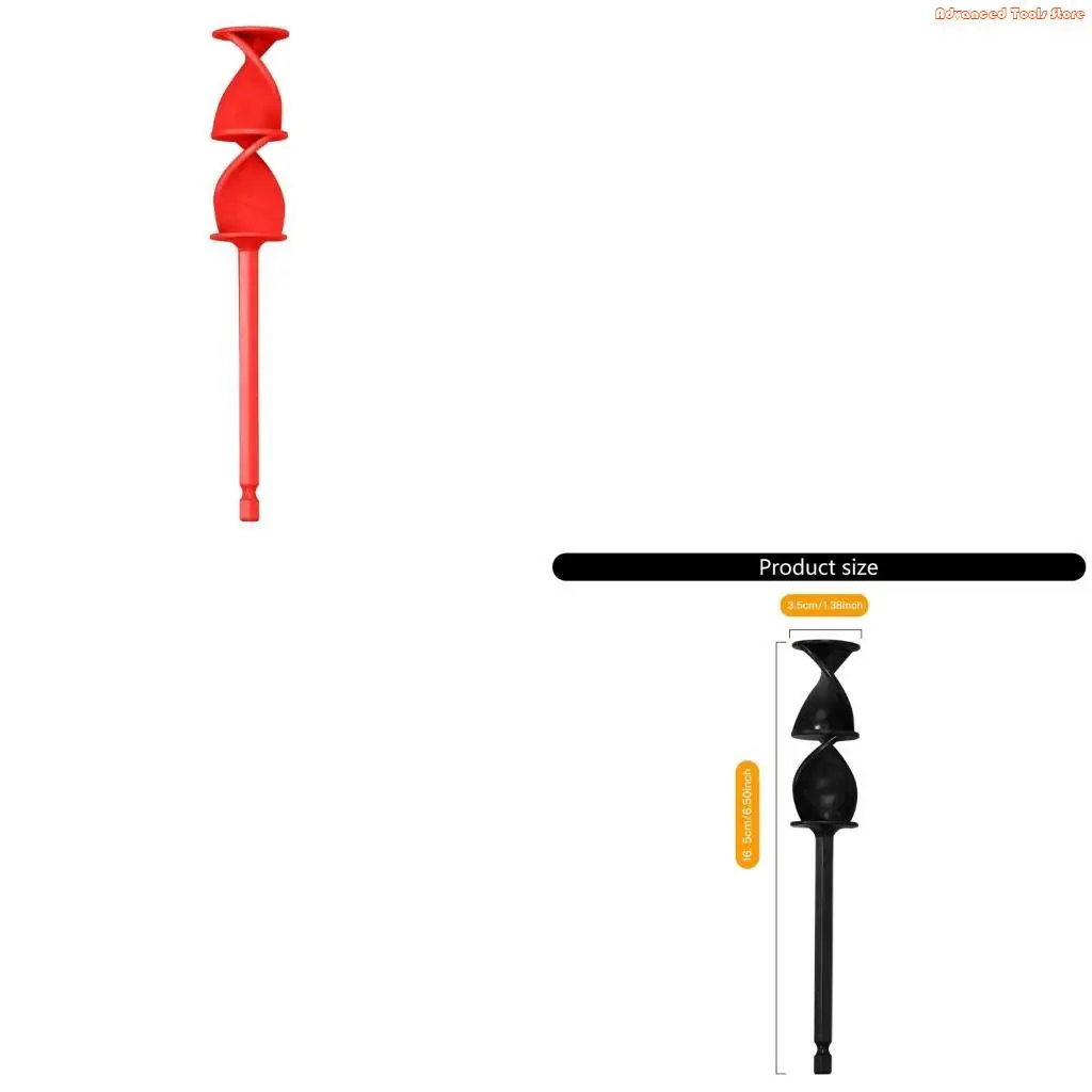 4Pcs Resin Mixer Paddles Reusable Paint Mixer Epoxy Mixer Paddles Multipurpose W91B