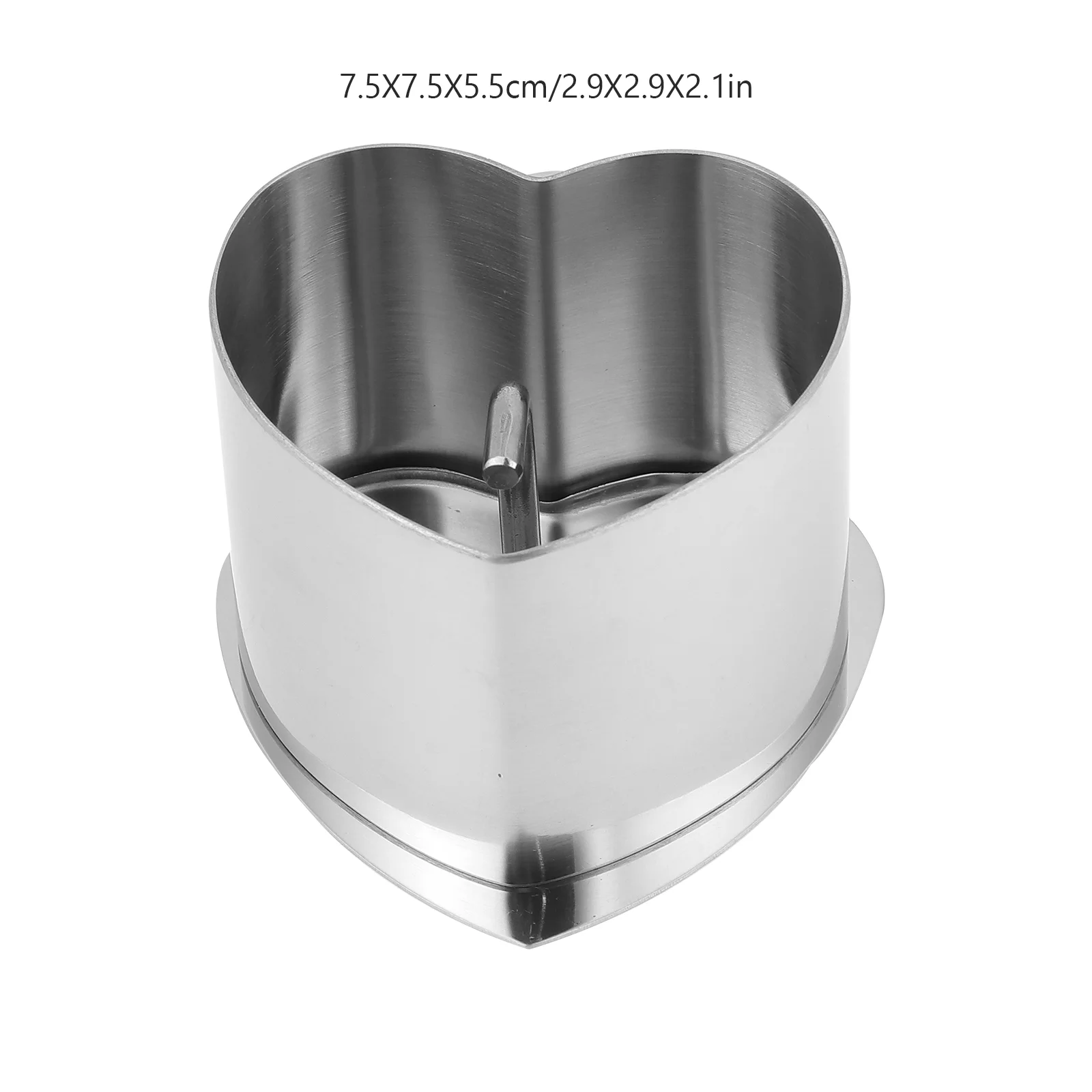 Stampo per alimenti triangolare con spingitore, palline di riso, biscotti, sushi in metallo, stampi per torte per bambini