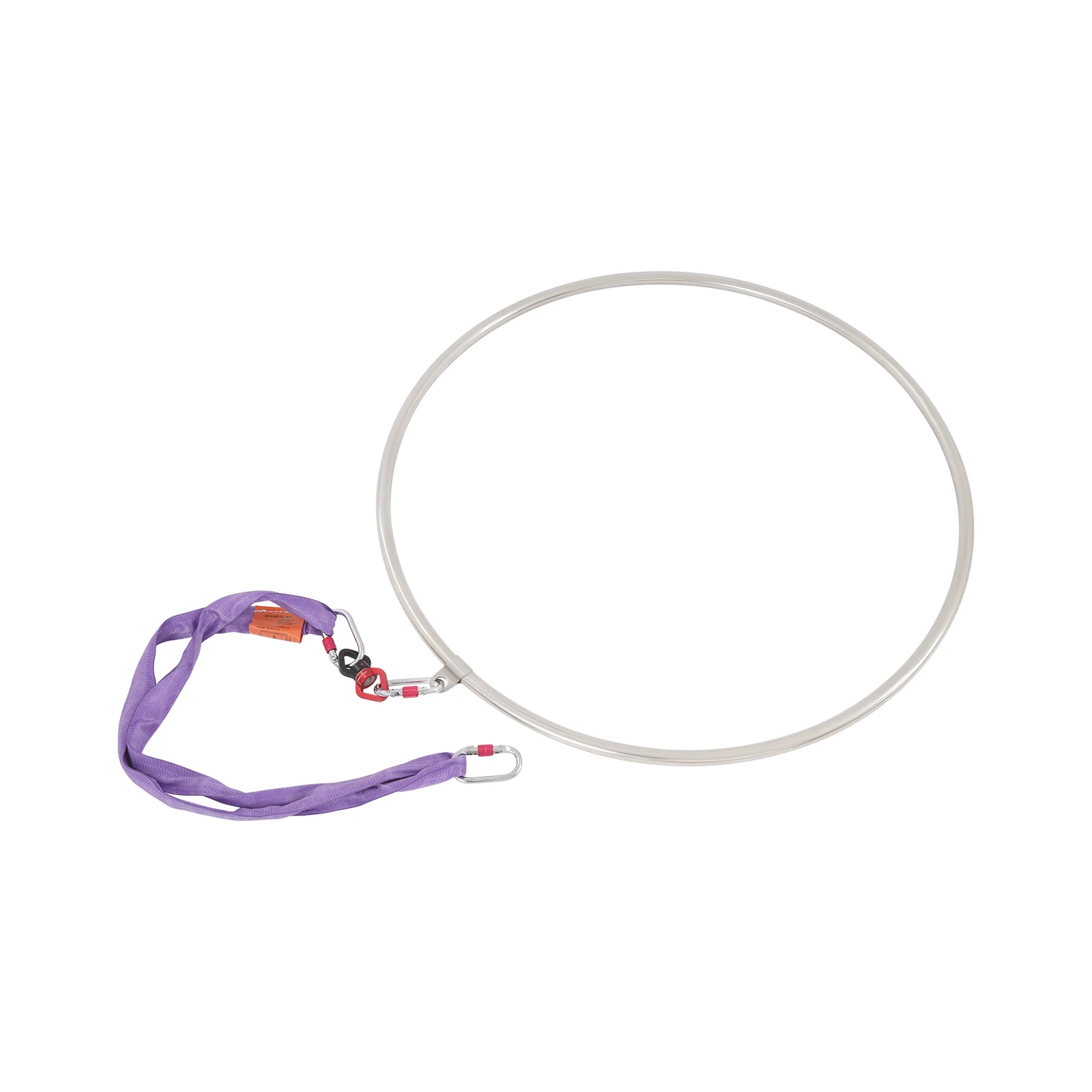 Kit de cerceau aérien, cerceau de danse aérienne de 3,28 pieds de long, capacité de charge de 10 KN, pour yoga, acrobaties, gymnastique, pour la maison, les studios de danse, les salles de sport et les lieux de spectacle.