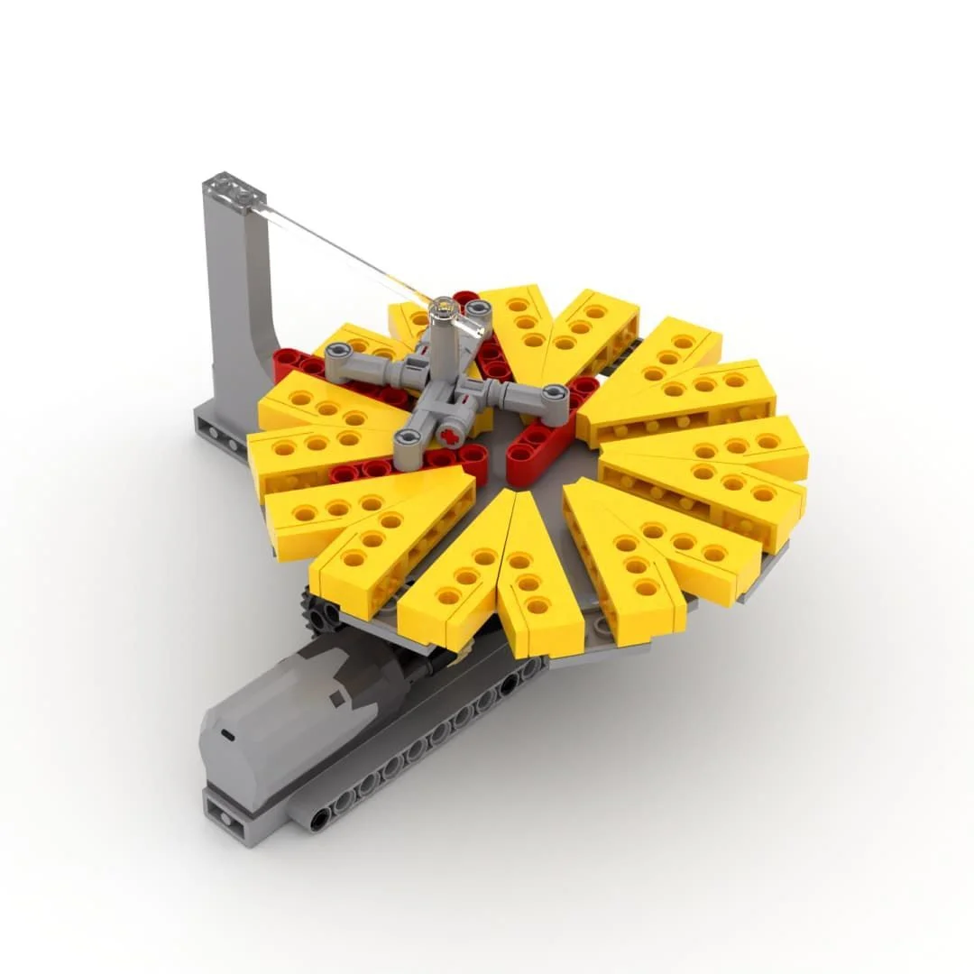 MOC Building Blocks Gear Mechanism Model Science Toys For Student Antistress Assembly Bricks Teaching Aid Kit