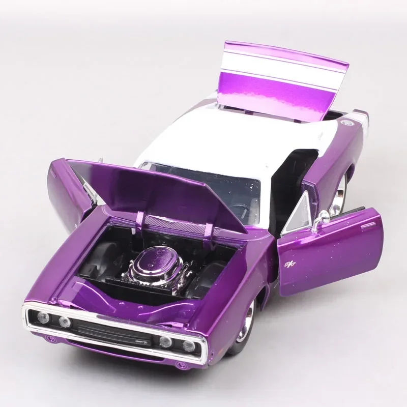 

Jada 1:24 Fast and Furious 1970 Dodge Charger R/T, высокая имитация литья под давлением автомобиля, модель автомобиля из металлического сплава, игрушки для детей, подарок